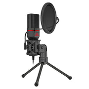 REDRAGON SEYFERT 3.5mm Aux Gaming Mic and Tripod - Black-2