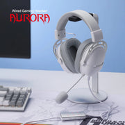 REDRAGON Over-Ear AURORA Gaming Headset - White-1