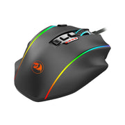 REDRAGON PERDICTION 4 12400DPI RGB MMO Ergo Gaming Mouse - Black-2