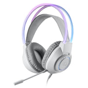 Redragon SCREAM Over-Ear RGB Gaming Headset - White-0