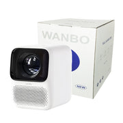 WANBO T2 MAX 1080P 450ANSI Android 9.0 Smart Projector - White-0