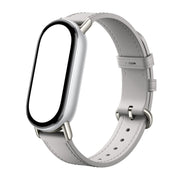 Xiaomi Smart Band 10 Leather Strap - Grey-1