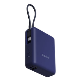 Xiaomi 33W Power Bank 10000 (Integrated Cable) - Blue-0