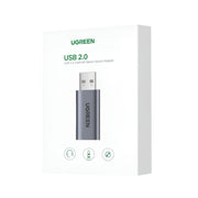 UGREEN CM383-80864 USB-A to 3.5mm Audio Jack External Sound Adapter - Silver-5