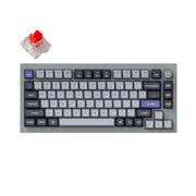 Keychron Q1 Pro 75% Red K Pro Switches RGB Wireless Keyboard - Grey-0