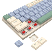 Redragon BS8772 Wireless Keyboard and Mouse Combo - Cream/Blue-5