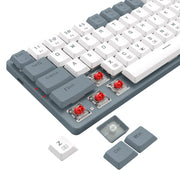 Redragon BS8772 Wireless Keyboard and Mouse Combo - Grey/White-5