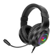 REDRAGON Over-Ear HYLAS Aux (Mic and Headset)|USB (Power Only)
RGB Gaming Headset - Black-0