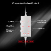 REDRAGON Over-Ear AURORA Gaming Headset - White-4