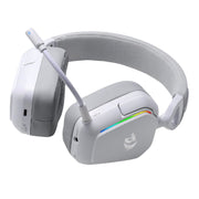 Redragon H868 RGB Wireless Gaming Headset - White-2