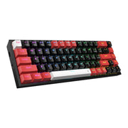 REDRAGON Castor Pro 68Key Wireless Red|Black|White KeyCap Bluetooth RGB Red Switch - Black|Red-1