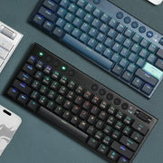 REDRAGON Horus Mini Pro 61Key Wireless Bluetooth Red Switch RGB Low Profile Gaming Mechanical Keyboard - Black-6