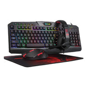 REDRAGON 4IN1 Gaming Combo Mouse|Mouse Pad|Headset|Keyboard-0