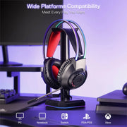 Redragon SCREAM Over-Ear RGB Gaming Headset - Black-1