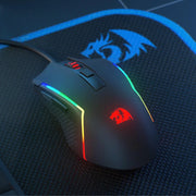 Redragon M616 TRIDENT 10000DPI RGB Gaming Mouse - Black-1