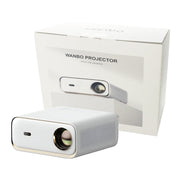 WANBO X5 1080P 1100ANSI Android 9.0 Smart Projector - White-0